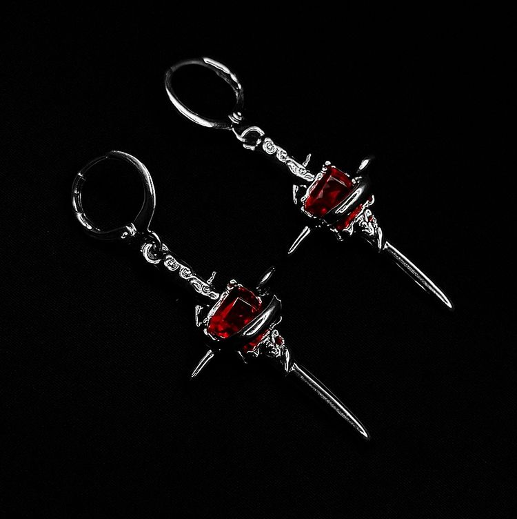 Silvervirez Küpe