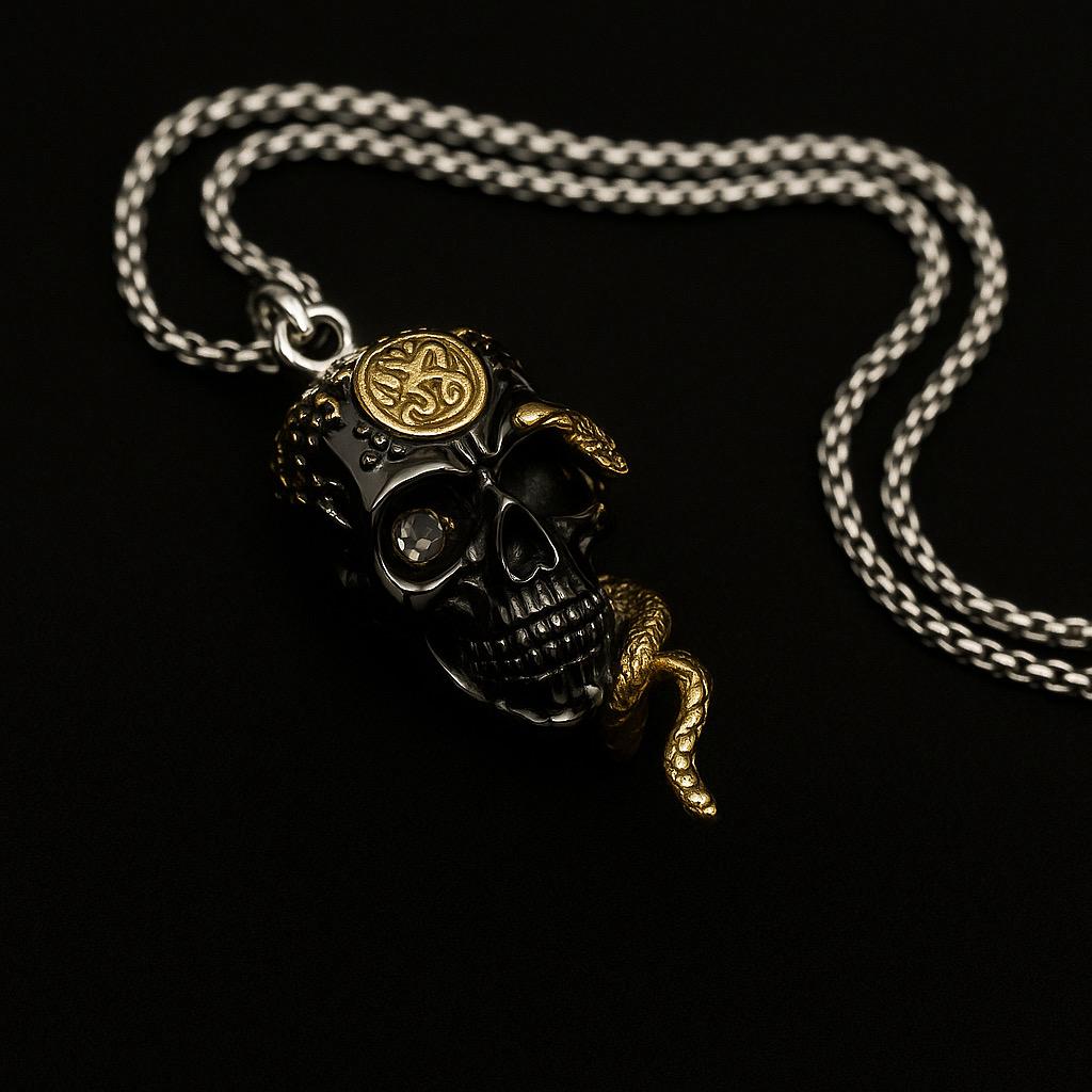 Serpent Skull Kolye